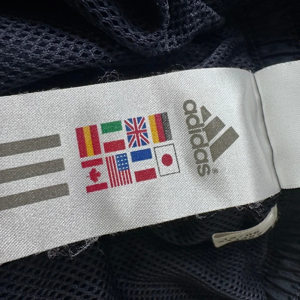 Vintage Y2K Adidas Clima365 ClimaProof Baggy Track Pants Men's 2XL XXL Navy Blue